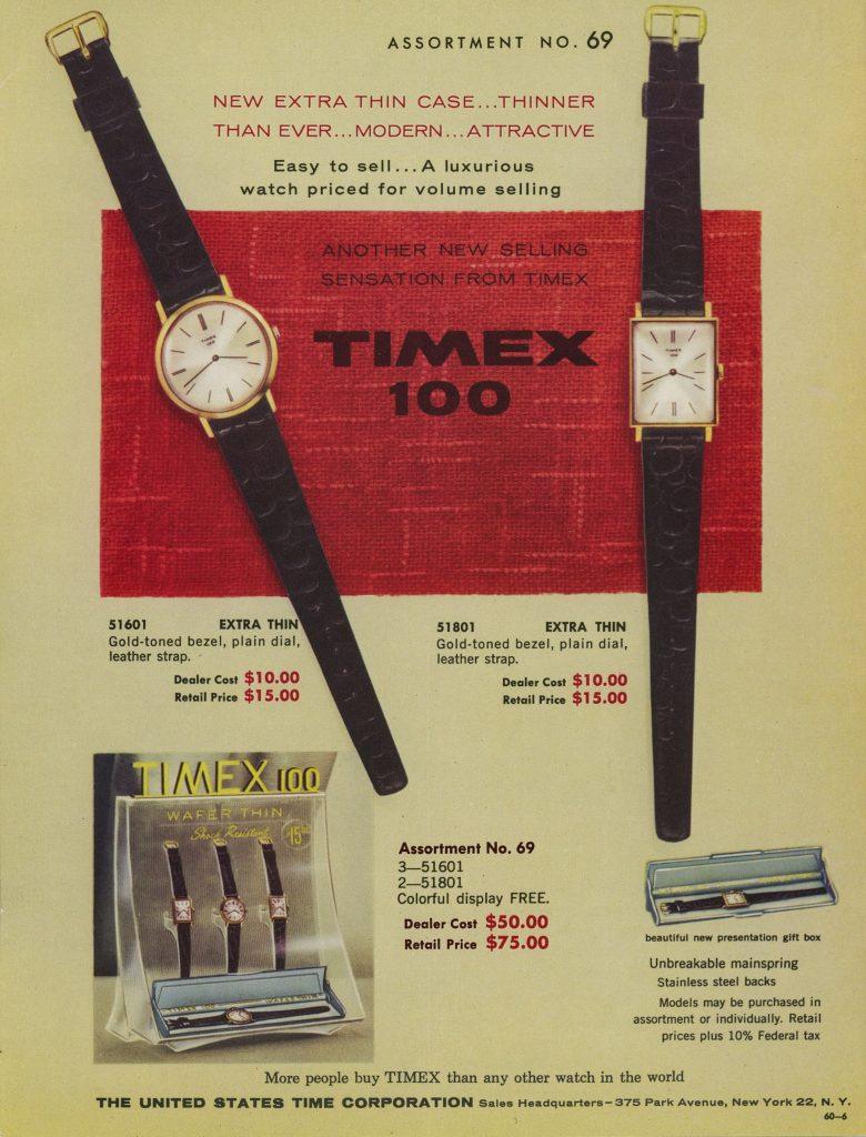 1960 timex catalog