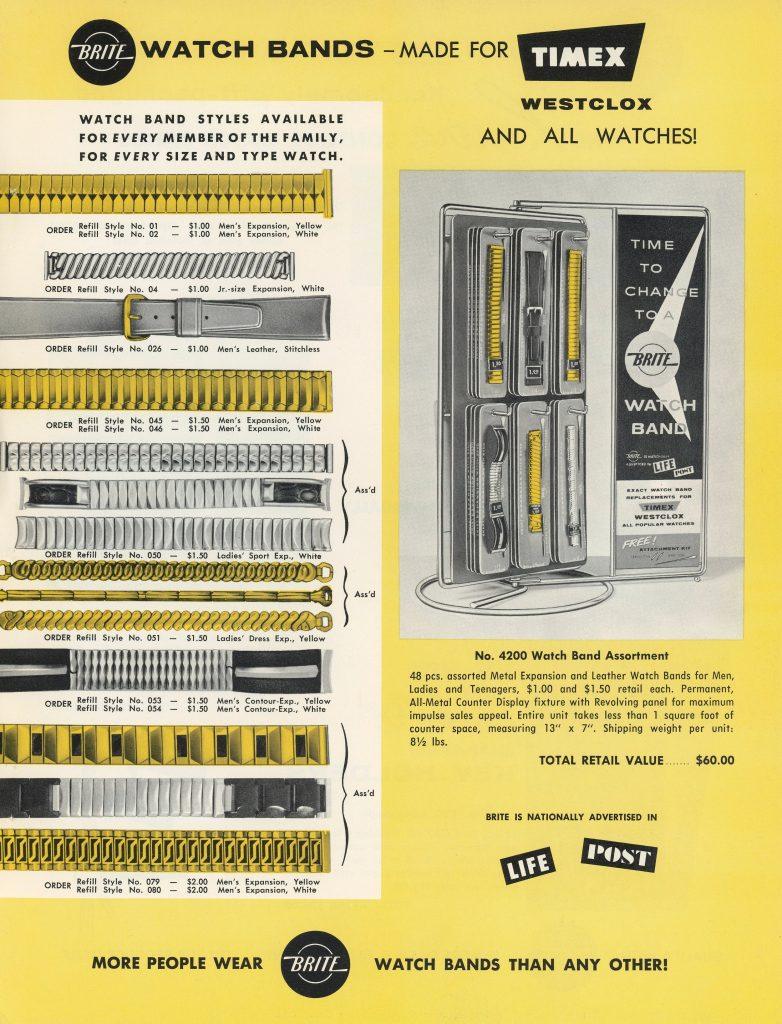 1960 timex catalog