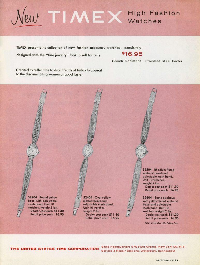 1960 timex catalog
