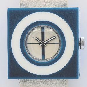 Timex Fun Timer Watch Blue 23219 2375 [1975]