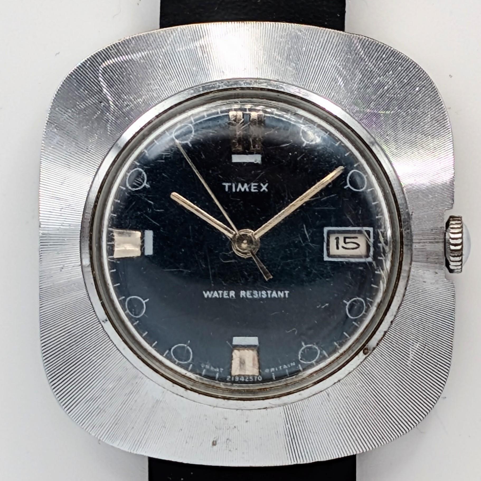 timex marlin watch 2194 2570 1970
