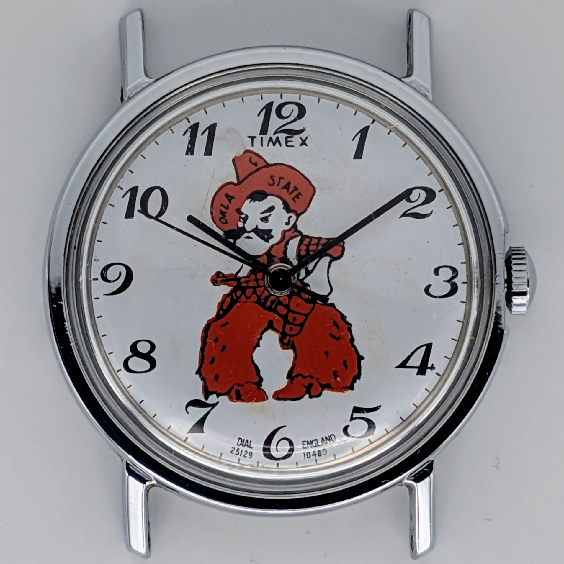Timex Oklahoma State NFL Marlin Watch 25129 10480 [1980]