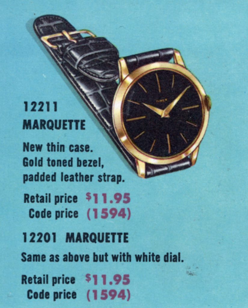 1958 timex marquette