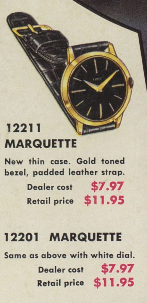 1958 timex marquette