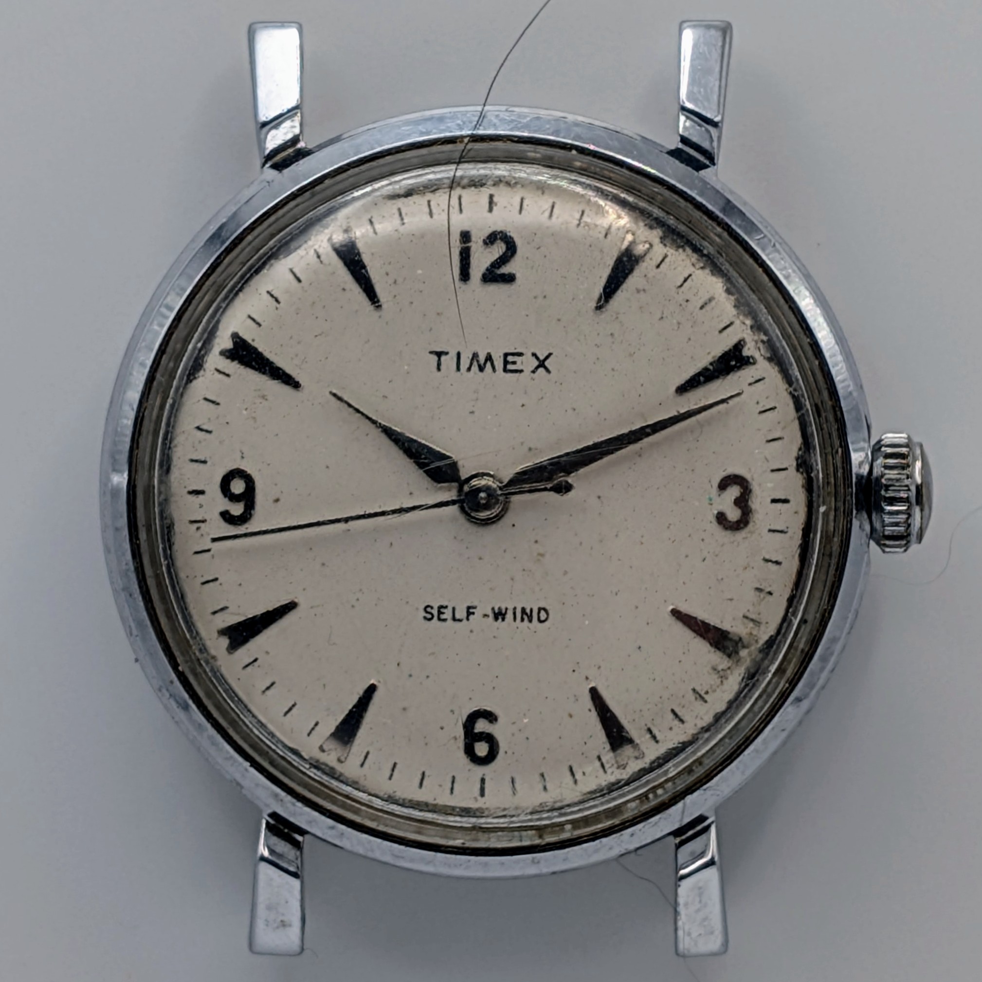 ビンテージ TIMEX  SELF-WIND USA 手巻き時計  A58 ビンテージ TIMEX SELF-WIND USA 手巻き時計 A58 - メルカリ