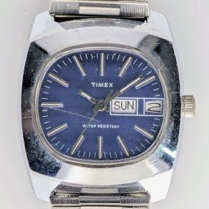 Timex Marlin Day Date Blue TV 28769 10679 [1979]