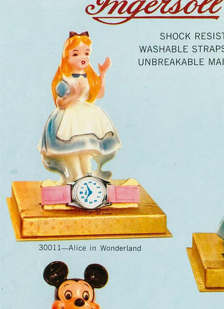 timex alice in wonderland watch