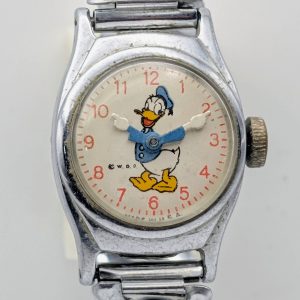U.S. Time Donald Duck Character Watch 1955