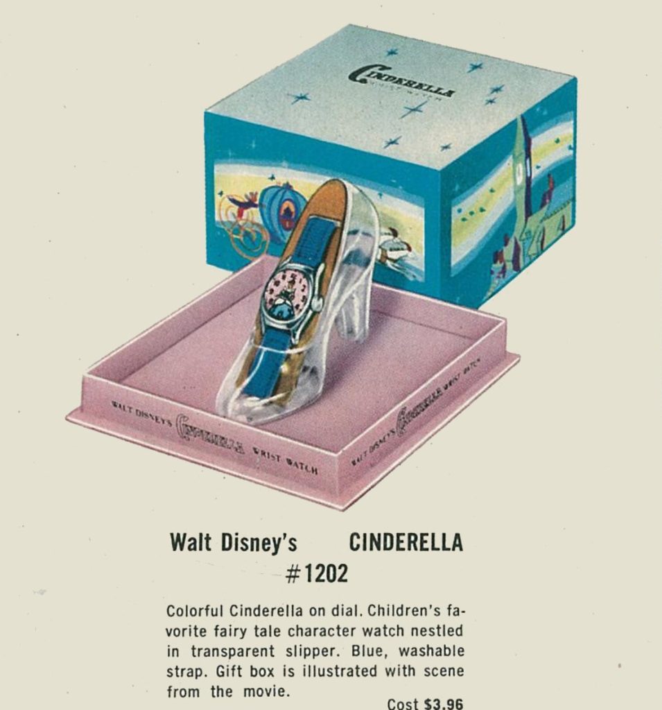 Timex Cinderella Watch ad 1955