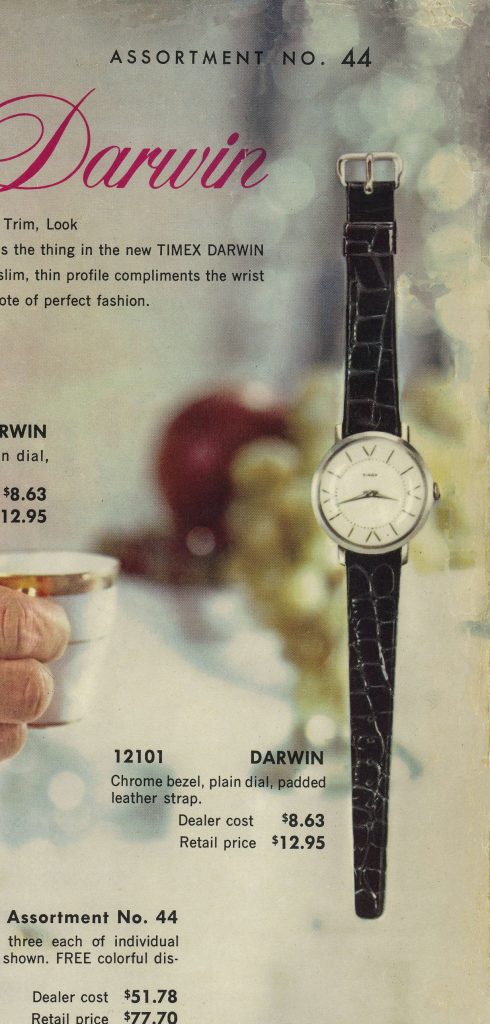 Timex Darwin Watch 1210 2259 [1959]
