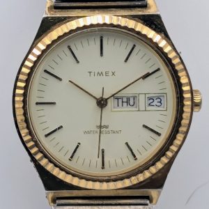 Timex Marlin Day Date Watch 26617 10783 [1983]
