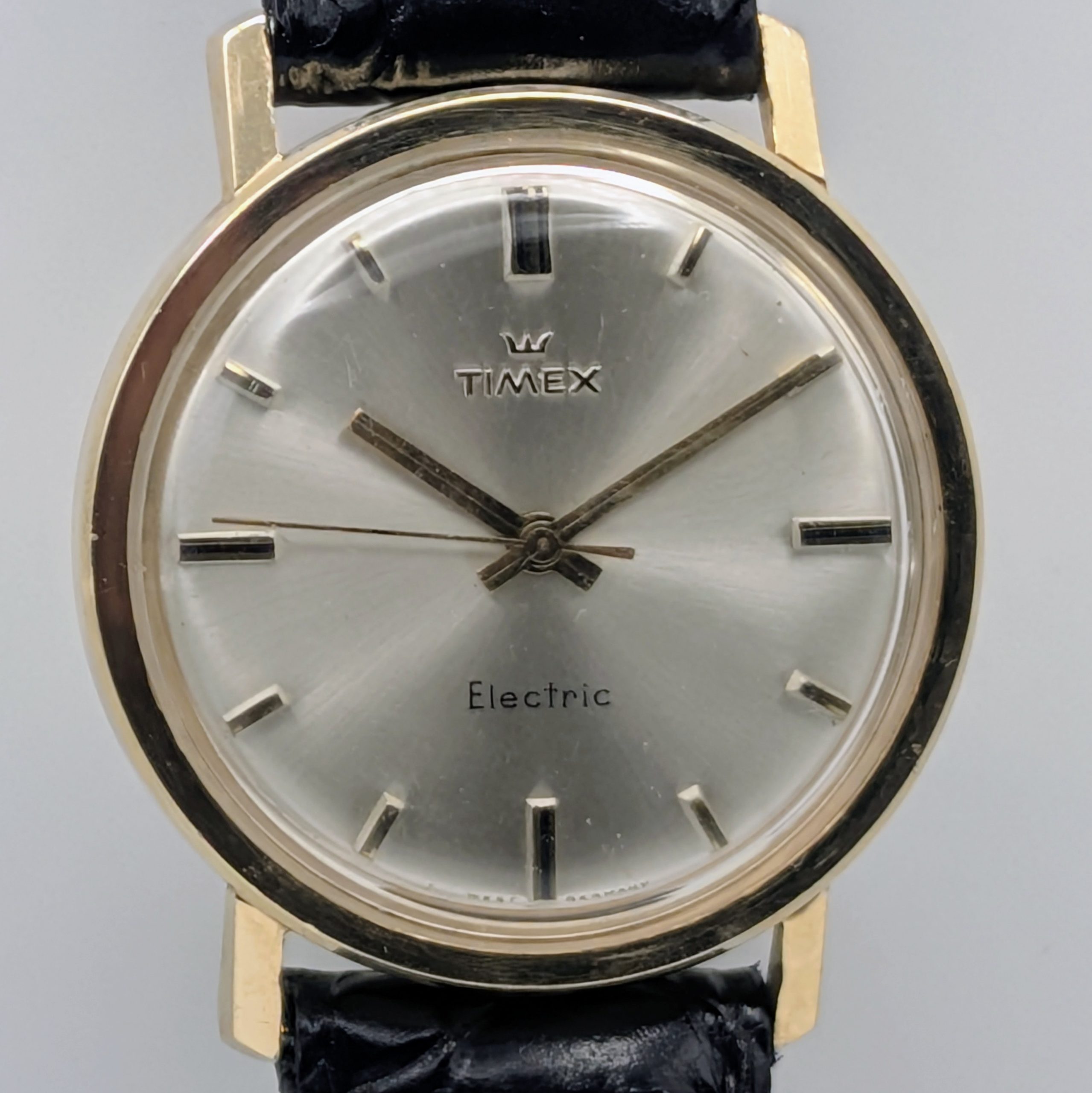 Timex Dorado 14k Solid Gold Electric Watch 9064 8468 [1968]