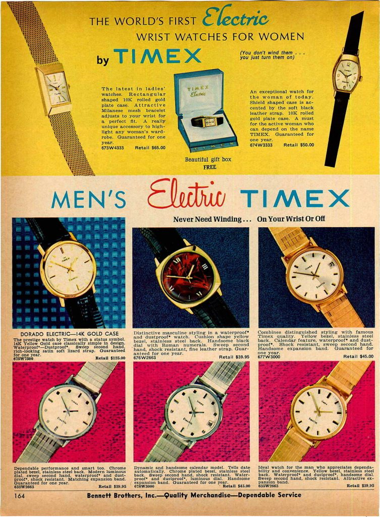 Timex Dorado 14k Solid Gold Electric Watch 9064 8468 [1968]