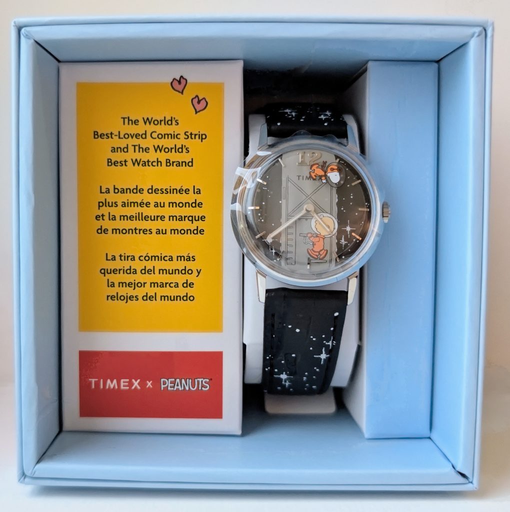 Timex Peanuts X Space 34mmMarlin Watch TW2W89700 [2025]