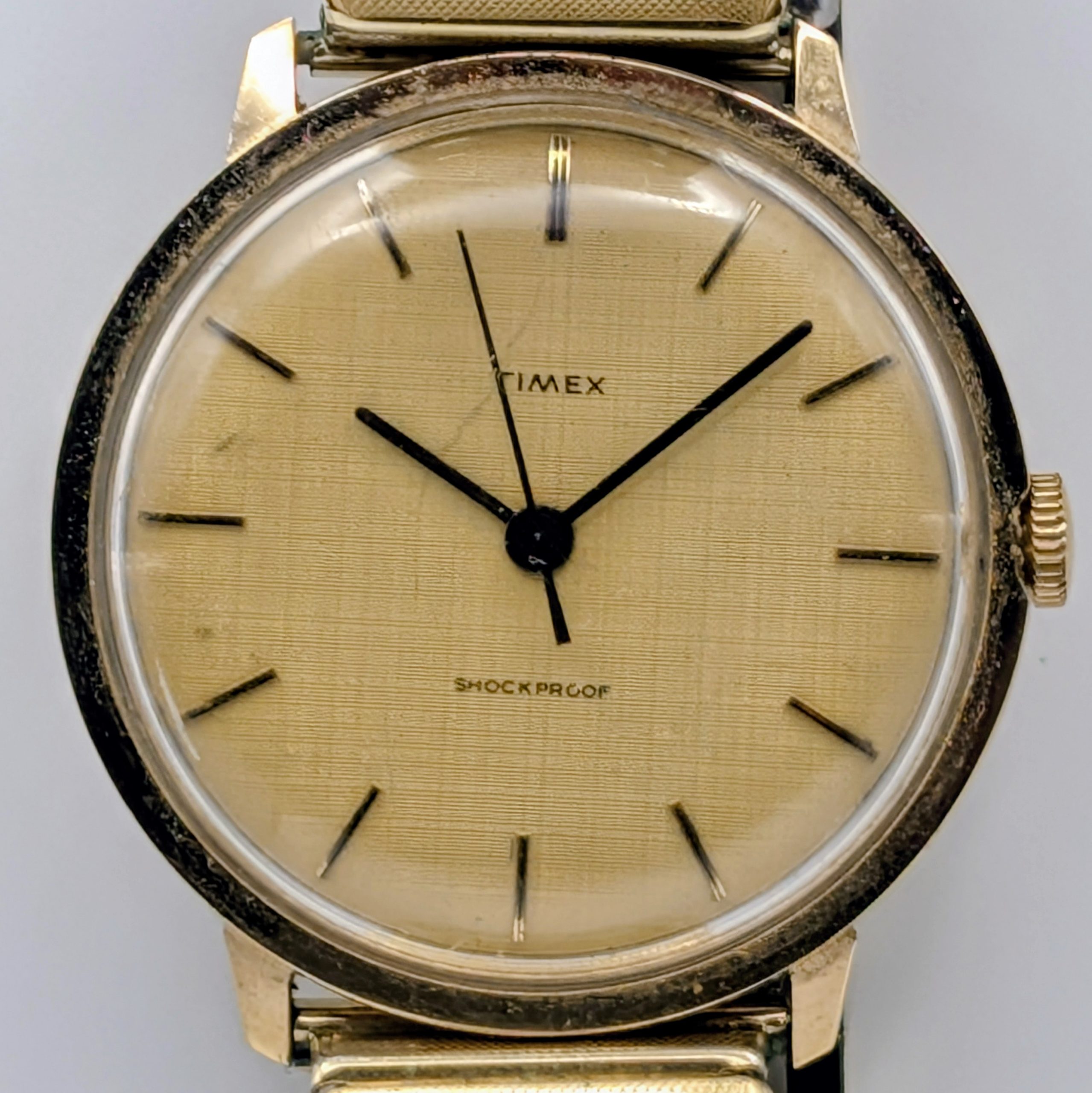 Timex Mercury Linen Dial Watch 2471 [1971]