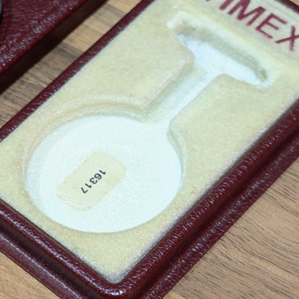 Timex Nurses Fob Watch 16318 02481 [1981]