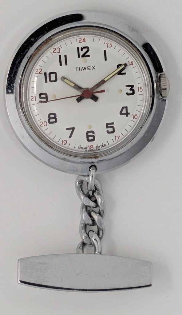 Timex Nurses Fob Watch 16318 02481 [1981]