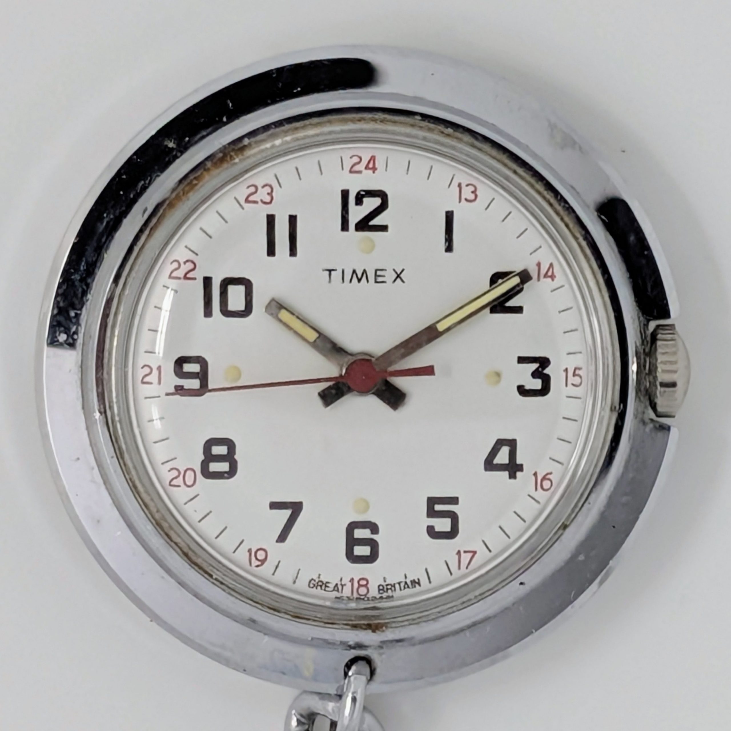 Timex Nurses Fob Watch 16318 02481 [1981]