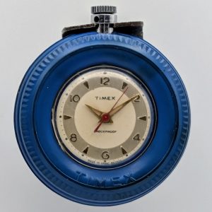 Timex Blue Tire Key Ring Watch