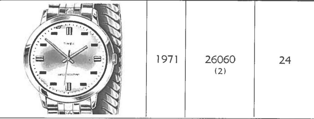 Timex Marlin Watch 26060 2471 [1971]