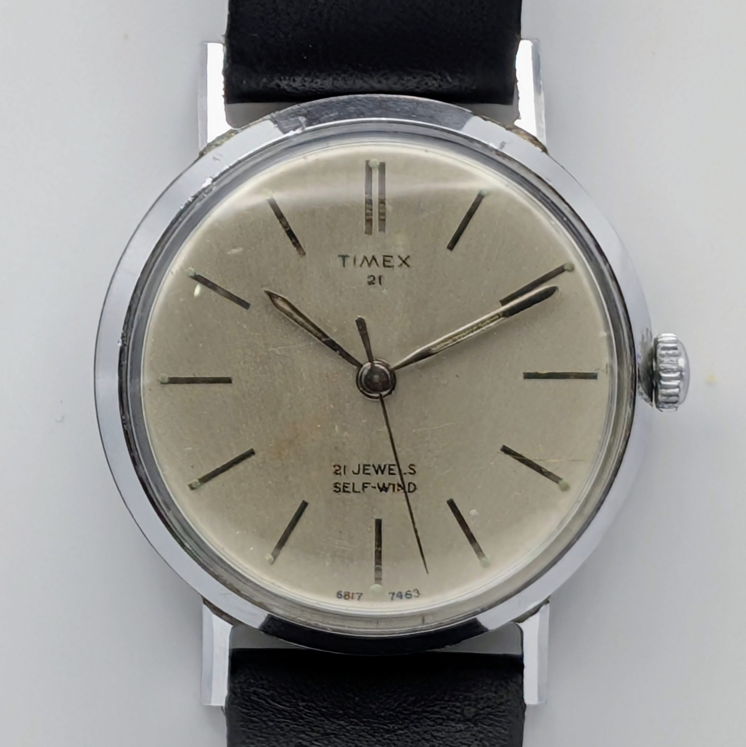 Timex 21 Jewel Watch 6817 7463 [1963]