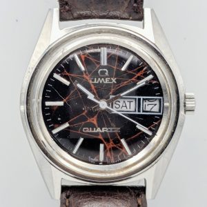 Timex Quartz Marbelized Watch 98950 06477 [1977]