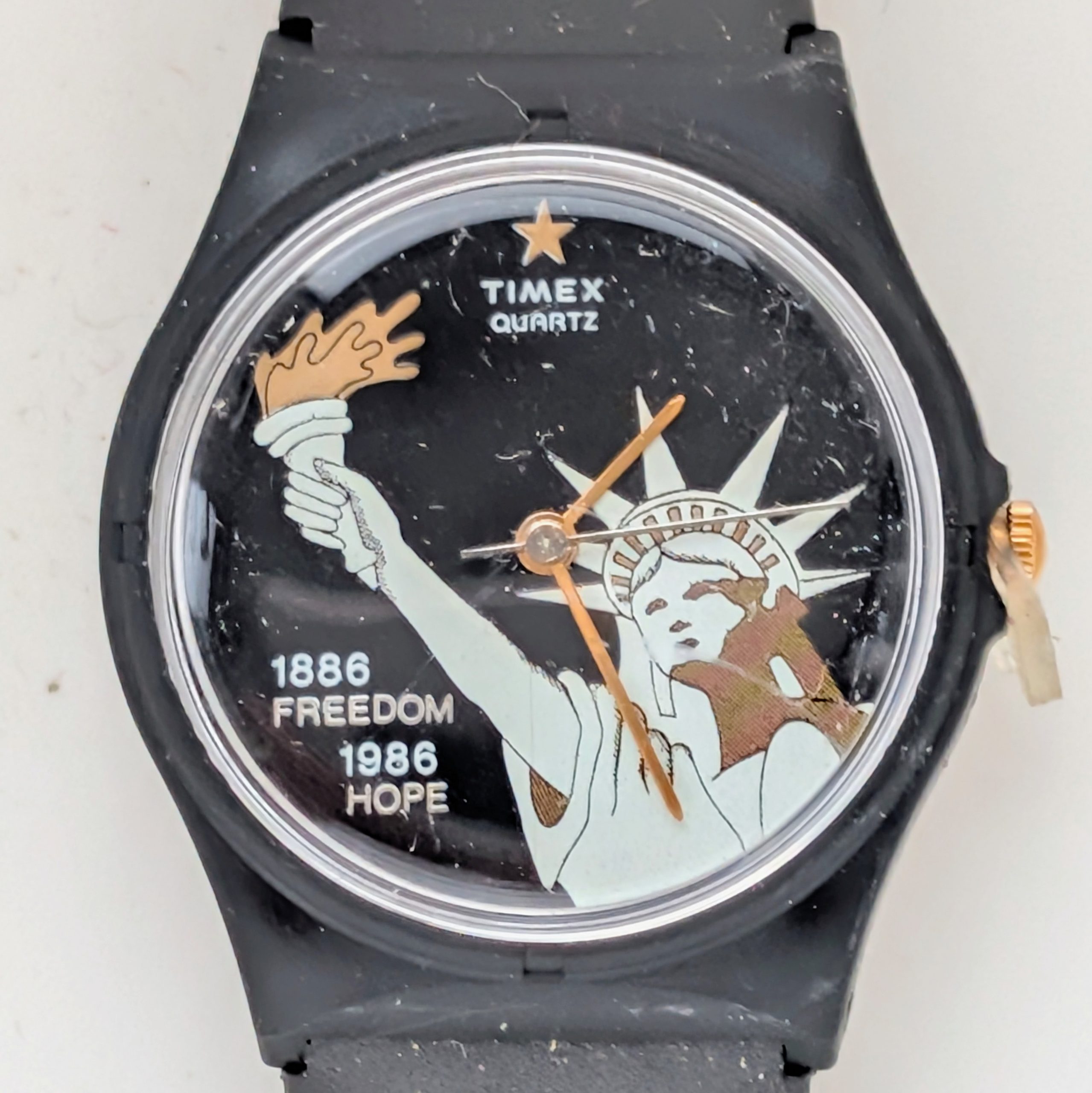 Timex 1986 Commemorative Statue of Liberty Quartz Watch 19921 [1986]